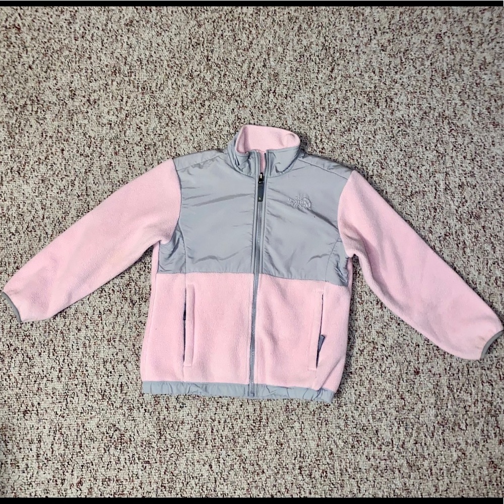 North Face Girl’s Pink Denali jacket